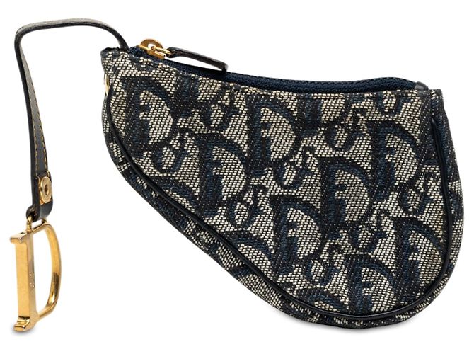 Monedero Diorissimo Trotter Saddle azul de Dior