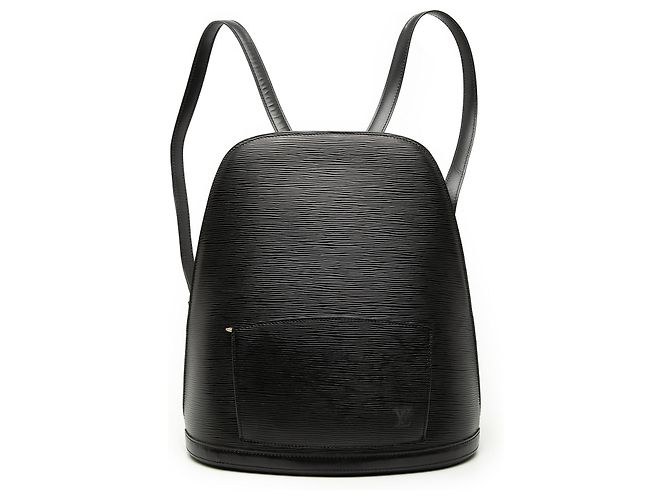Black Louis Vuitton Epi Gobelins Backpack