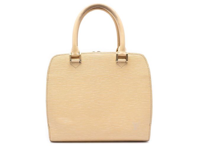Bolsa Louis Vuitton Epi Pont Neuf PM Bege