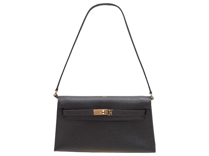 Hermès Borsa a tracolla Hermes Kelly Elan Nera Nero