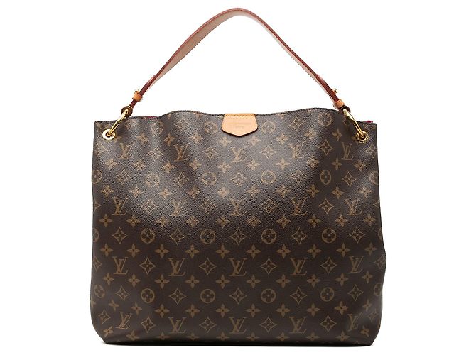 Bolsa de Ombro Louis Vuitton Monogram Graceful MM Marrom