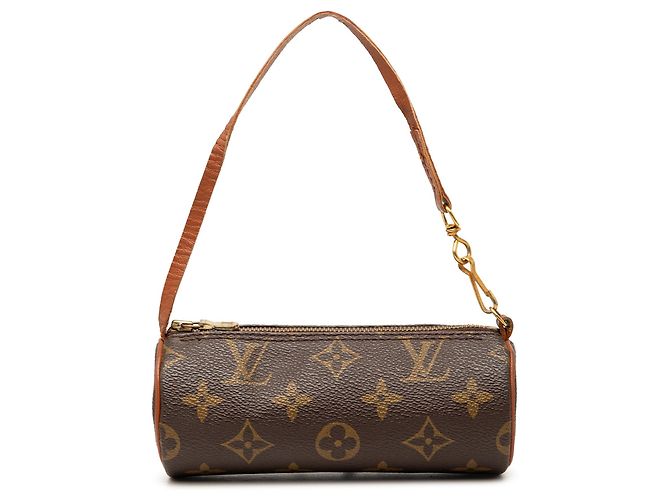 Sac à main Louis Vuitton Monogram Papillon Pochette Marron