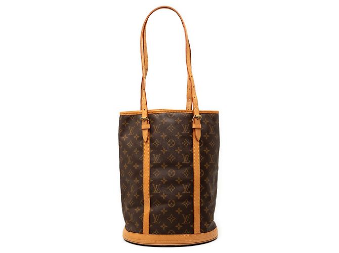Louis Vuitton Monogram Bucket GM marrone