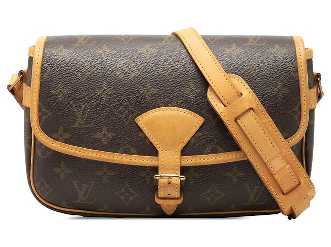 Borsa a tracolla Louis Vuitton Monogram Sologne Marrone
