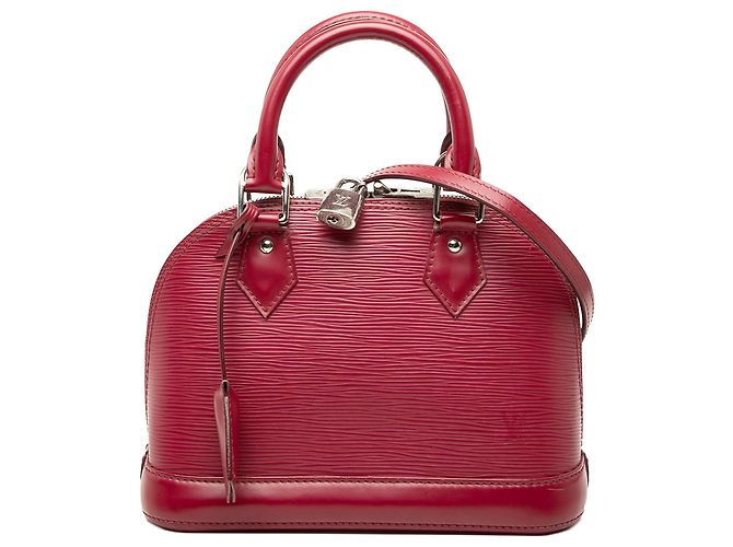 Bolso Louis Vuitton Epi Alma BB rojo Roja