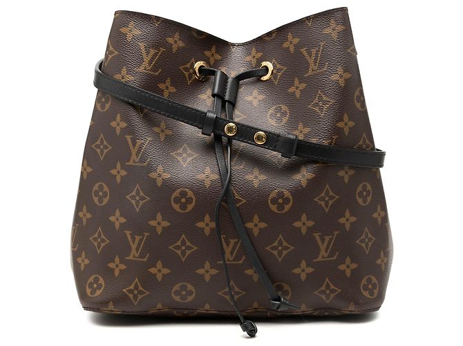 Borsa a secchiello Louis Vuitton Monogram Neonoe MM nera Nero