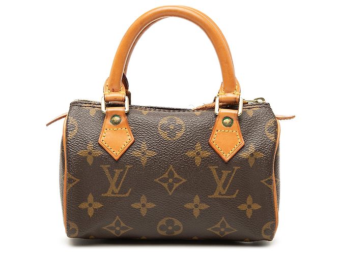 Bolsa Louis Vuitton Monogram Mini Speedy HL marrom