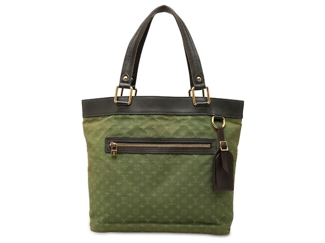 Bolsa Louis Vuitton Monogram Mini Lin Lucille GM Verde