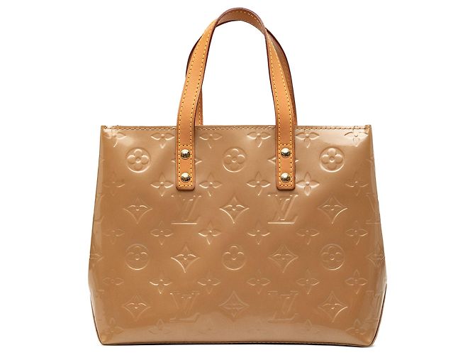 Louis Vuitton Monogram Vernis Reade PM Handtasche braun