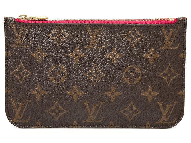 Louis Vuitton Monogram Neverfull PM Pouch Braun