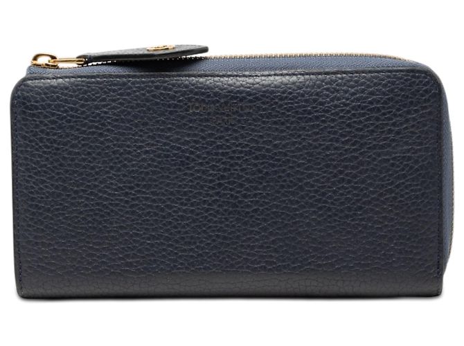Cartera larga Louis Vuitton Taurillon Comet azul