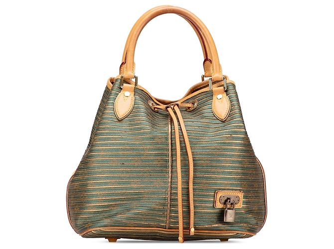 Bucket Borsa a secchiello Louis Vuitton Monogram Eden Neo verde