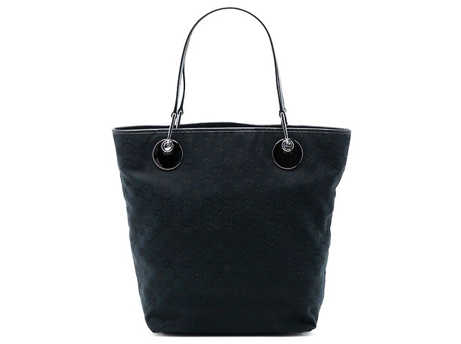 Borsa Tote Gucci GG Canvas Eclipse Grande Nera Nero
