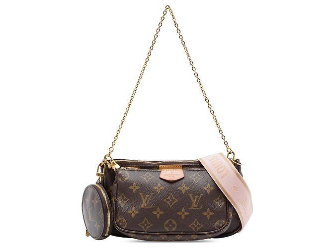 Borsa Louis Vuitton Monogram Multi Pochette Accessoires Marrone