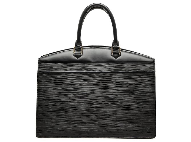 Borsa Louis Vuitton Epi Riviera nera Nero