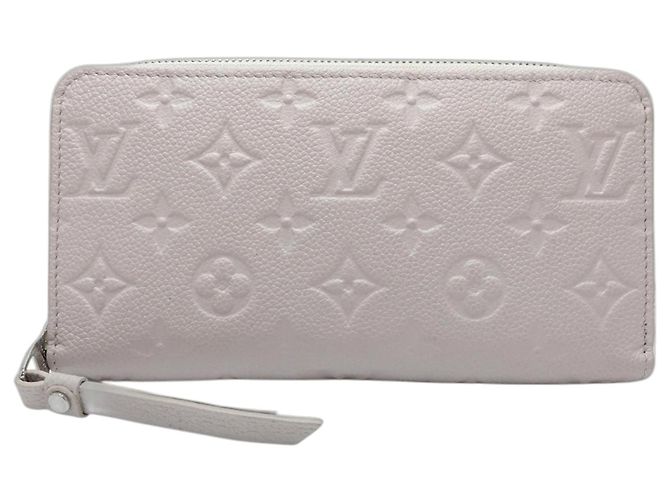 Cartera larga Zippy Monogram Empreinte Louis Vuitton gris