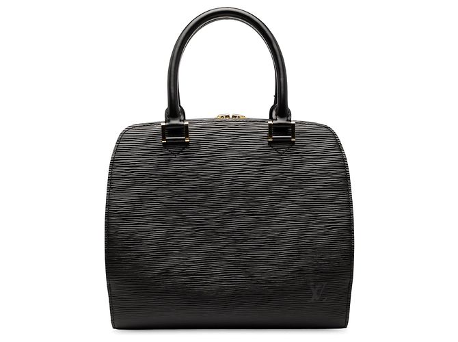 Borsa Louis Vuitton Epi Pont-Neuf PM Nera Nero