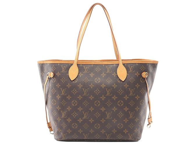 Louis Vuitton Monogram Neverfull MM Tote Bag braun