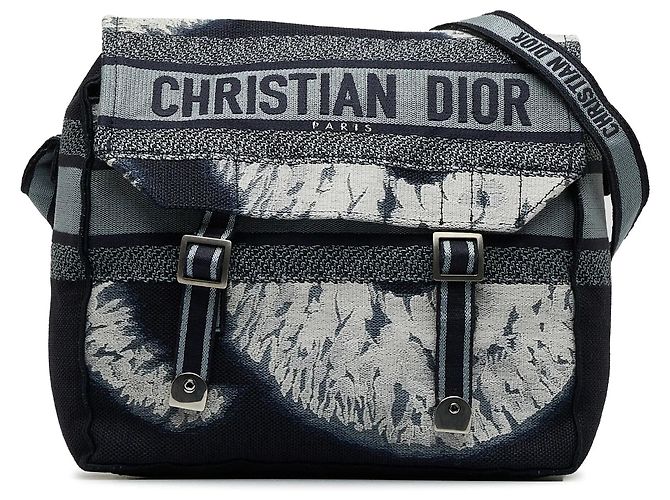 Diorcamp Messenger Bag Tie-Dye Blau Dior