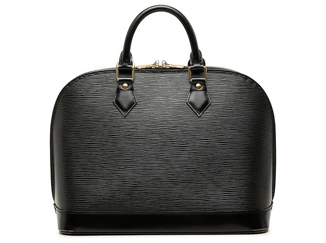 Borsa Louis Vuitton Epi Alma PM Nera Nero