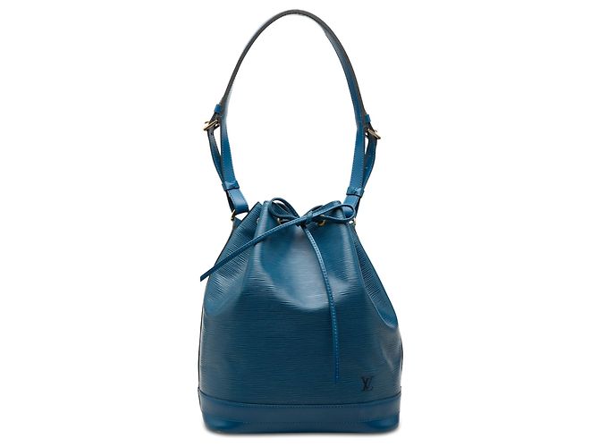 Borsa a secchiello Blue Louis Vuitton Epi Noe GM