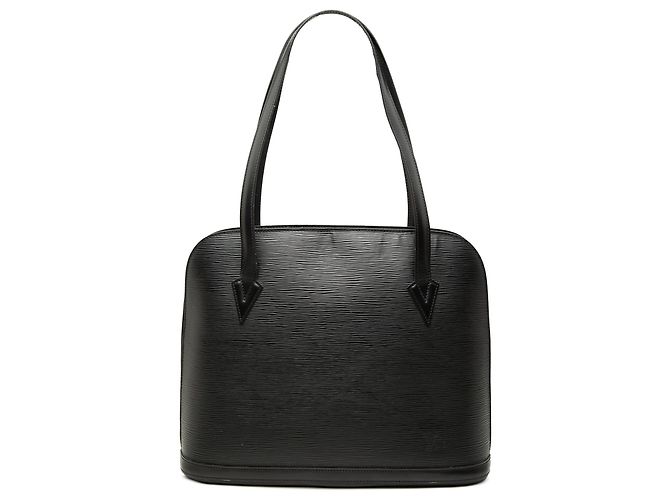 Borsa a tracolla Louis Vuitton Epi Lussac Nera Nero