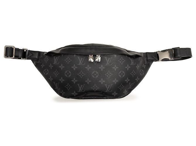 Bumbag Borsello da vita Louis Vuitton Monogram Eclipse Discovery PM Nero