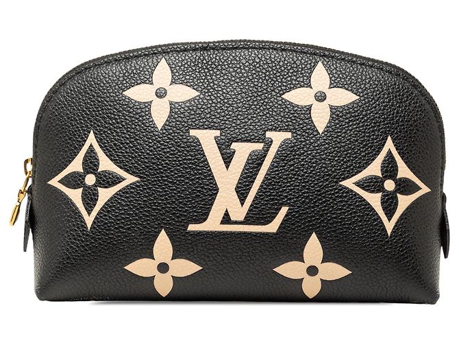 Beauty Case PM Louis Vuitton Bicolor Monogram Empreinte Nero