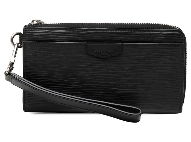 Cartera larga Louis Vuitton Epi Zippy Dragonne Negra Negro