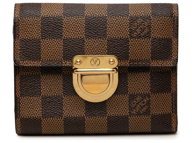Cartera Louis Vuitton Damier Ebene Koala Brown Small Wallets Castaño