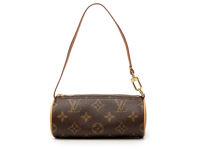 Sac à main Louis Vuitton Monogram Papillon Pochette Marron