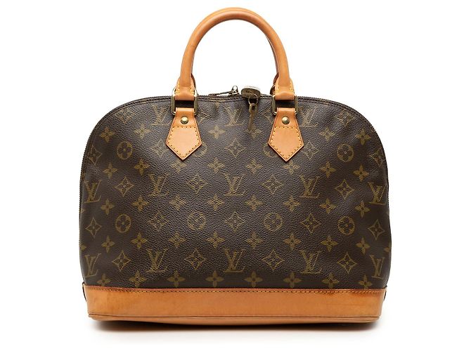 Louis Vuitton Monogram Alma PM Handtasche Braun