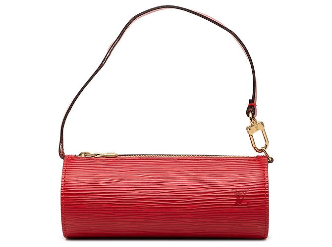 Bolso Louis Vuitton Epi Pochette Papillon rojo Roja
