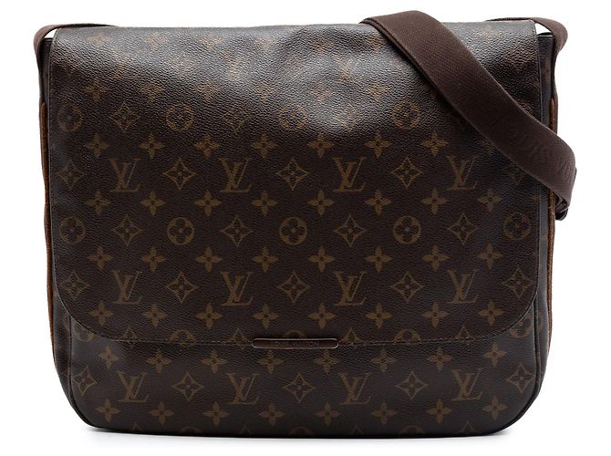 Bolso bandolera Louis Vuitton Monogram Beaubourg Messenger MM Marrón Castaño