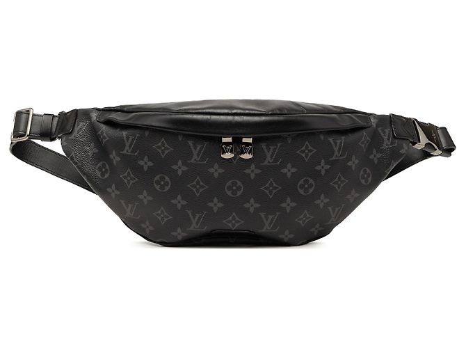 Bumbag Louis Vuitton Monogram Eclipse Discovery PM Preta Preto