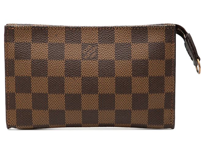 Bucket Pouch a secchiello Marais Louis Vuitton Damier Ebene marrone