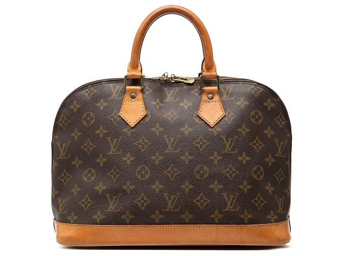 Borsa Louis Vuitton Monogram Alma PM Marrone