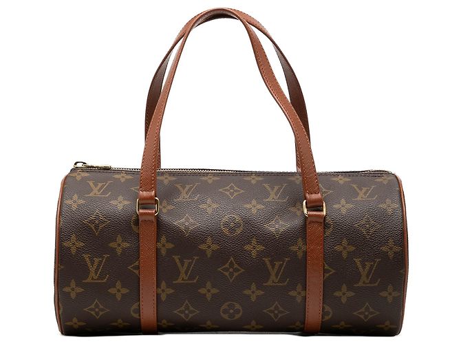 Sac à main Louis Vuitton Monogram Papillon 30 Marron