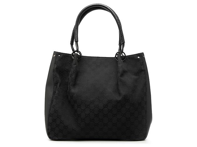 Tote Gucci GG Canvas nera Nero