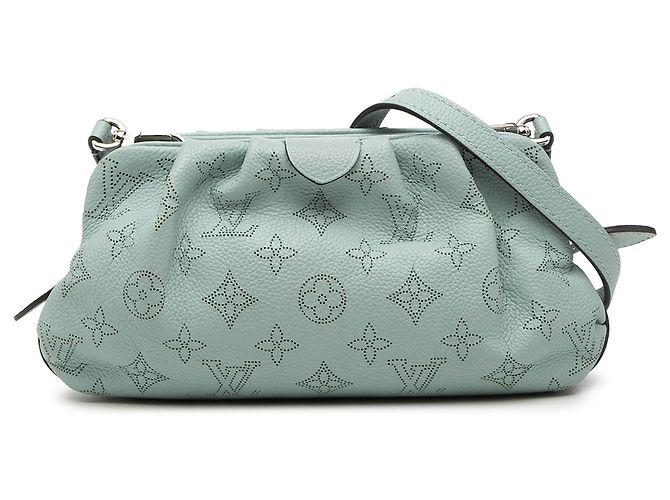 Borsa a tracolla Louis Vuitton Monogram Scala Mini blu