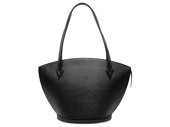 Borsa Tote Louis Vuitton Epi Saint Jacques GM con Tracolla Lunga Nero