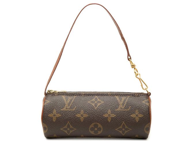 Sac à main Louis Vuitton Monogram Papillon Pochette Marron