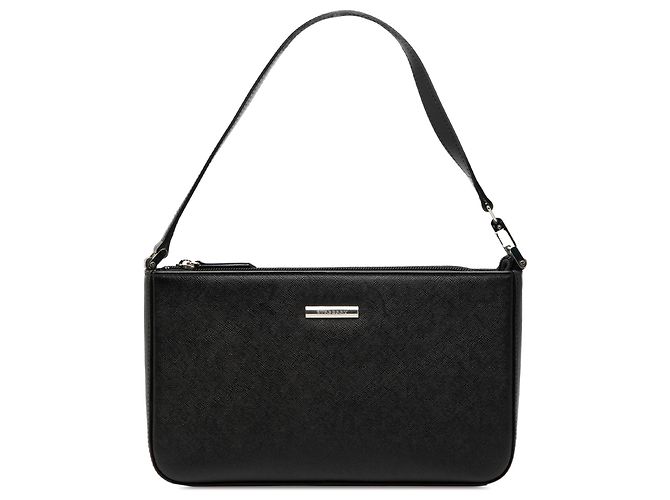 Borsa a tracolla Burberry in pelle nera Nero
