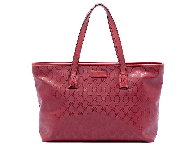 Tote Gucci Medium GG Imprime Rosso