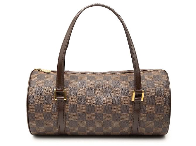 Sac à main Louis Vuitton Damier Ebene Papillon 30 Marron