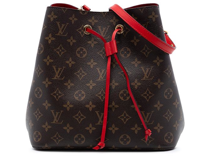 Bolso bucket Louis Vuitton Monogram Neonoe MM Marrón Castaño