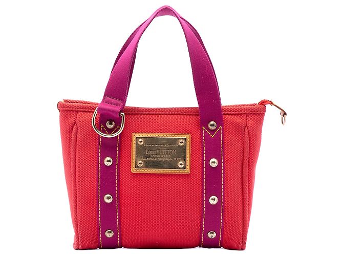 Borsa a mano Louis Vuitton Antigua Cabas PM rossa Rosso