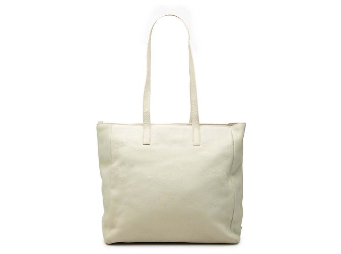 Tote Prada Vitello Daino Bianco