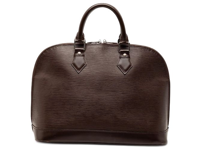 Borsa Louis Vuitton Epi Alma PM Marrone