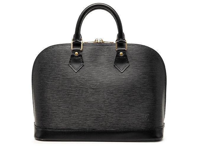 Borsa Louis Vuitton Epi Alma PM Nera Nero